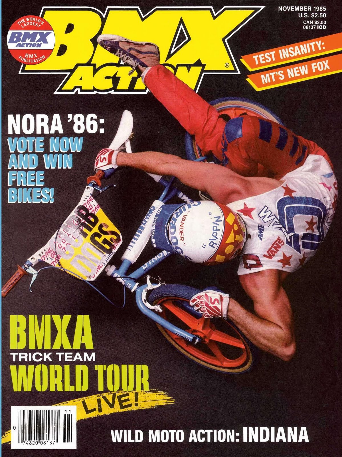 1985 спорт. Бмх 1985. BMX Action.